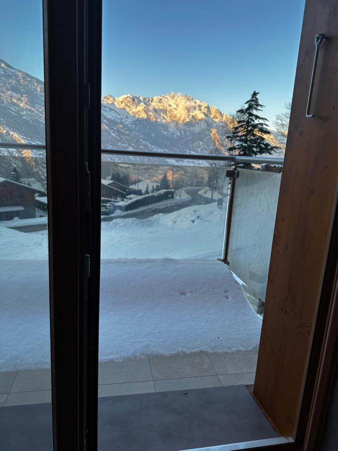 Chambres D'Hotes Les Louettes A Sapinhaut Canton Du Valais Saxon Exteriér fotografie